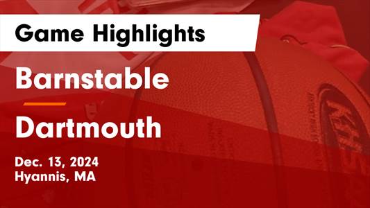 Basketball Recap: Barnstable Comes Up Short
