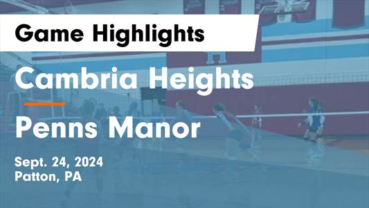 Volleyball Game Preview: Penns Manor Comets vs. Purchase Line Re