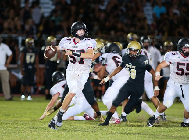 Bric Hudnutt may be the nation's only quarterback to wear No. 57.