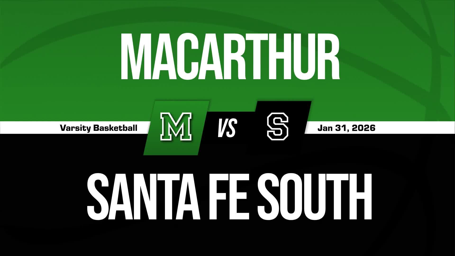 Basketball Recap: Macarthur Skates Past Santa Fe South with Ease