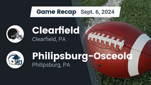 Football Recap: Clearfield picks up eighth straight win at home