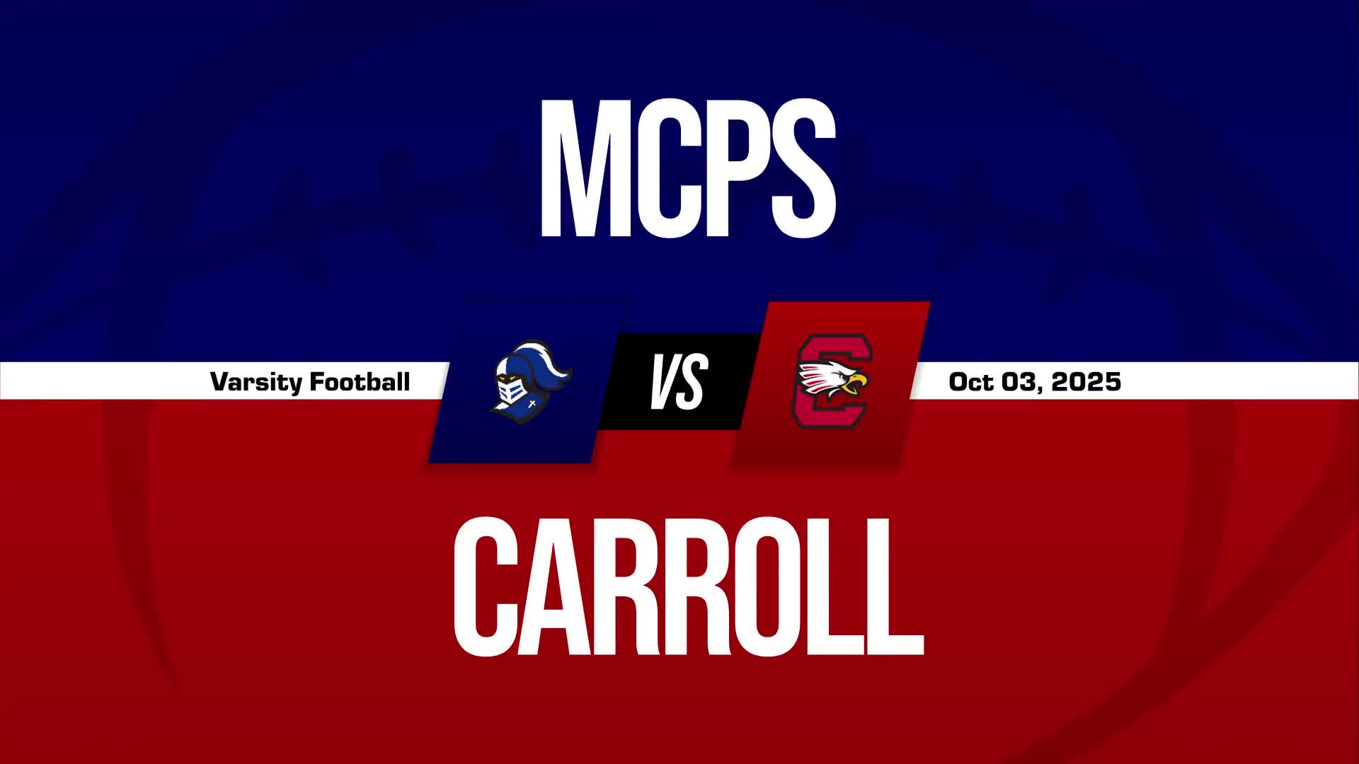 Football Game Preview: Carroll Eagles vs. Greenville Tigers