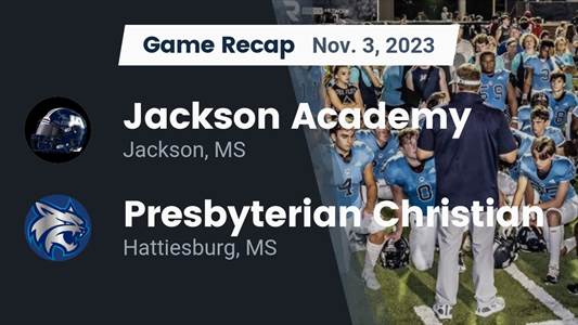 Football Game Recap: Jackson Academy Raiders vs. Presbyterian Christian Bobcats
