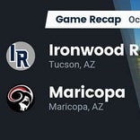 Football Game Recap: Maricopa Rams vs. Ironwood Ridge Nighthawks