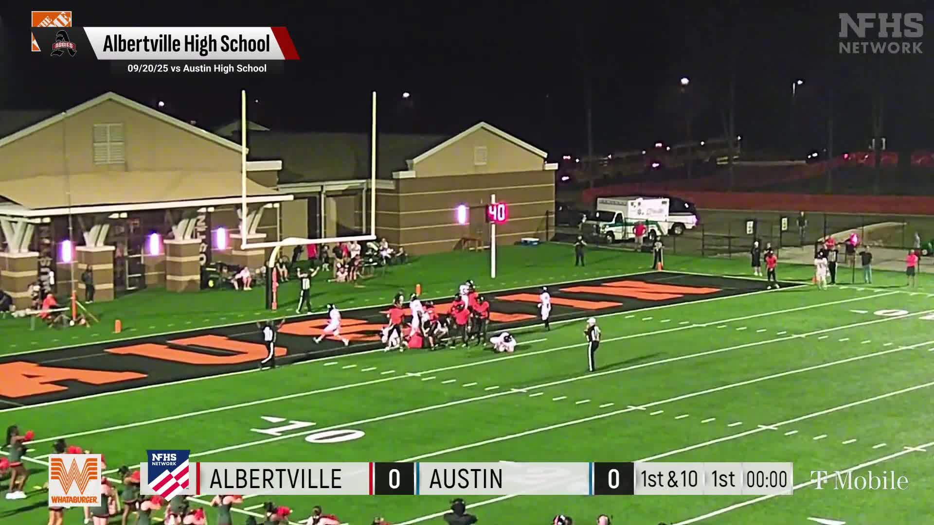 Football Recap: Albertville Takes a Loss + How To Watch