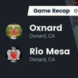 Pacifica vs. Rio Mesa