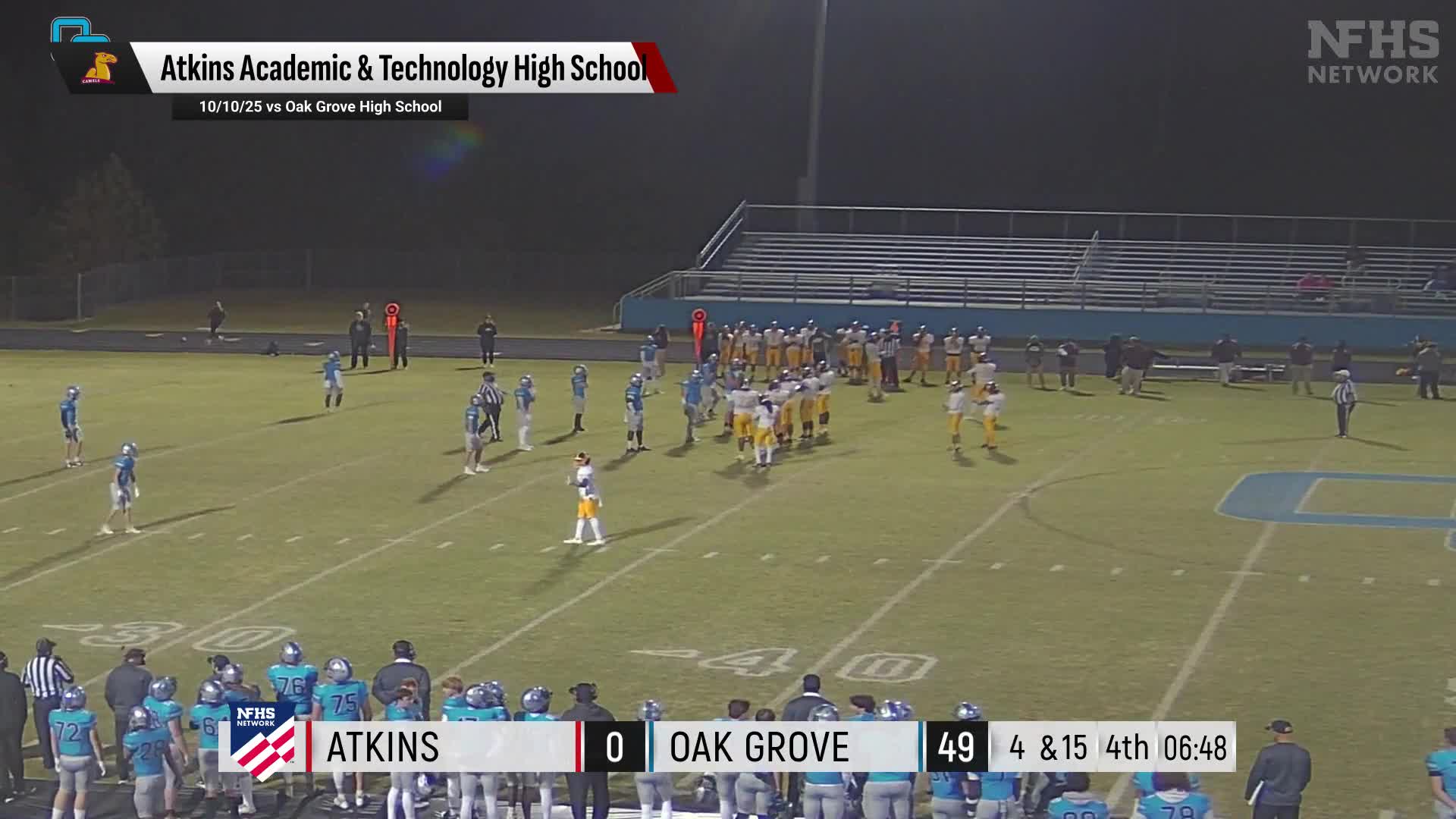 Football Game Preview: Atkins Camels vs. North Forsyth Vikings + How To Watch