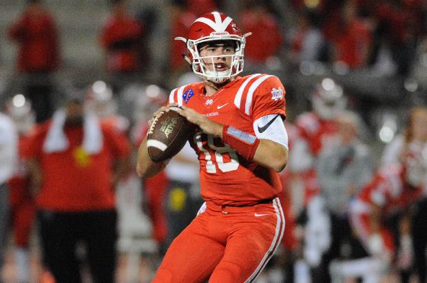 Mater Dei quarterback J.T. Daniels has thrown for 16 touchdowns in five games this season.