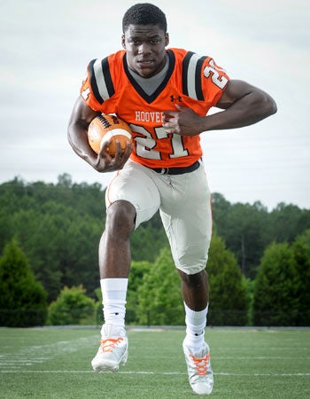 Running back Bradrick Shaw