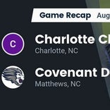 Football Game Preview: Cannon vs. Covenant Day