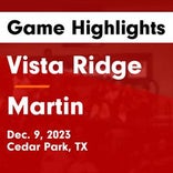 Vista Ridge wins going away against Martin