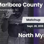 Football Game Recap: North Myrtle Beach vs. Marlboro County
