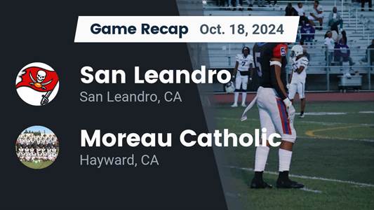 Football Recap: Huge Rushing Attack Can't Quite Lead San Leandro