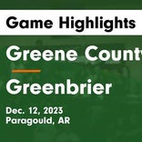 Basketball Game Recap: Greenbrier Panthers vs. Greene County Tech Golden Eagles