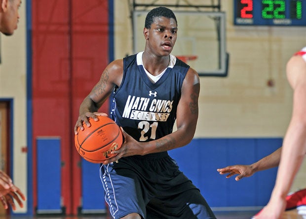 Senior forward Jeremiah Worthem is the leading scorer for Xcellent 25 newcomer Math Civics & Sciences.