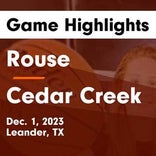 Cedar Creek vs. Rouse