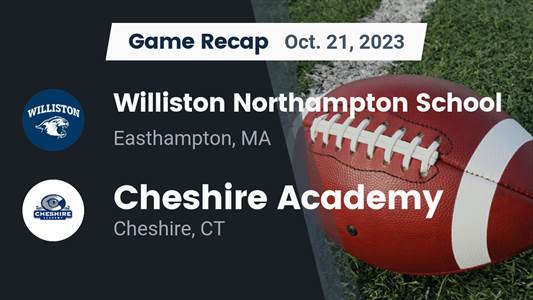 Football Game Recap: Cheshire Academy Cats vs. Salisbury School Crimson Knights