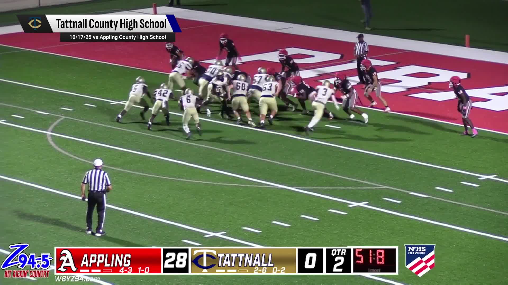 Football Recap: Pierce County Piles Up the Points Against Tattnall County + How To Watch