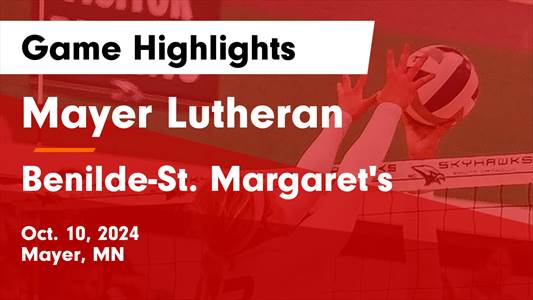 Volleyball Recap: Mayer Lutheran Beats Eastview for Their Fifth 