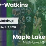 Football Game Recap: Eden Valley-Watkins vs. Maple Lake