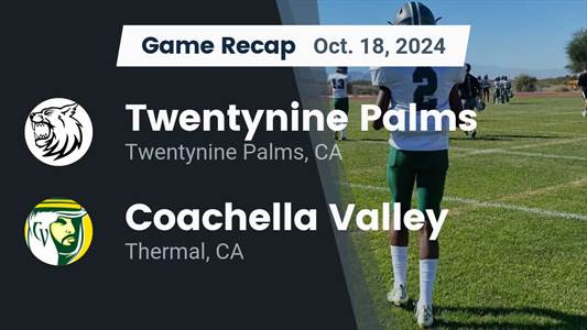 Football Recap: Coachella Valley Triumphant Thanks to a Strong E