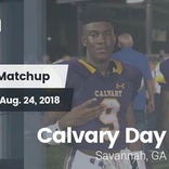 Football Game Recap: Johnson vs. Calvary Day