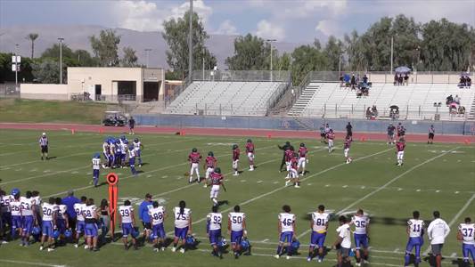Trevor Mcsween Game Report: vs Hemet