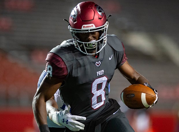 St. Joseph's Prep receiver Marvin Harrison Jr. is one of three Hawks ranked among the state's top five players.