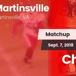 Football Game Recap: Martinsville vs. Chatham