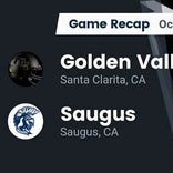Football Game Recap: Saugus Centurions vs. Golden Valley Grizzlies