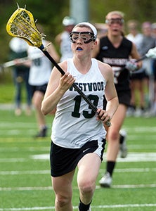 Emily McGrail of No. 15 Westwood.