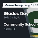 Football Game Preview: Glades Day vs. King's Academy