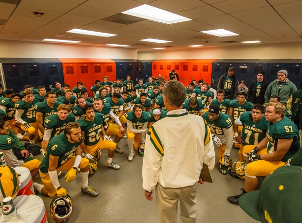 Your pregame speech, if any, can be a source of nerves if you're a rookie head coach.