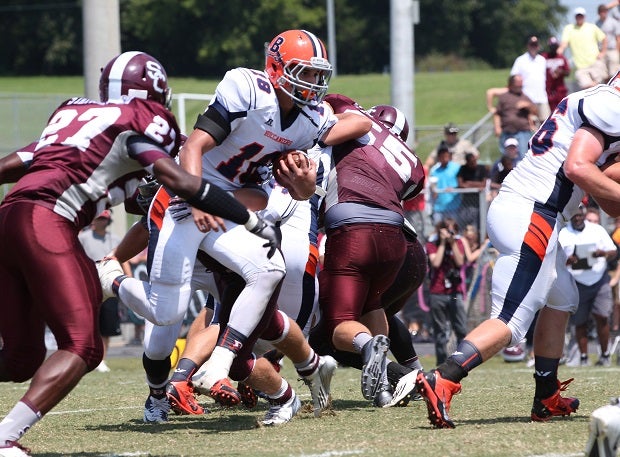 The 49ers rookie, Jalen Hurd set the Tennessee state record with 3,357 yards rushing as a junior.