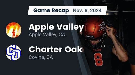 Football Recap: Apple Valley Piles Up the Points Against Charter