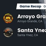 Football Game Recap: Arroyo Grande Eagles vs. Paso Robles Bearcats