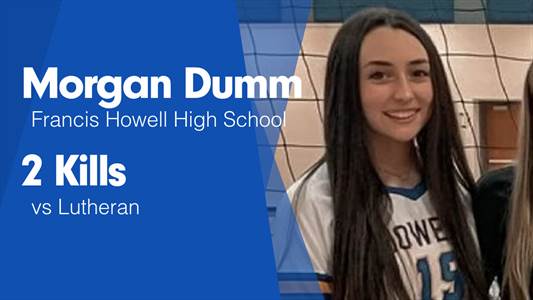 Morgan Dumm Game Report: @ St. Francis Borgia