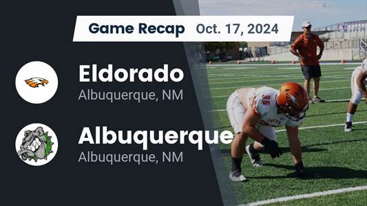 Football Recap: Eldorado Drops Highest Score of Season Against W