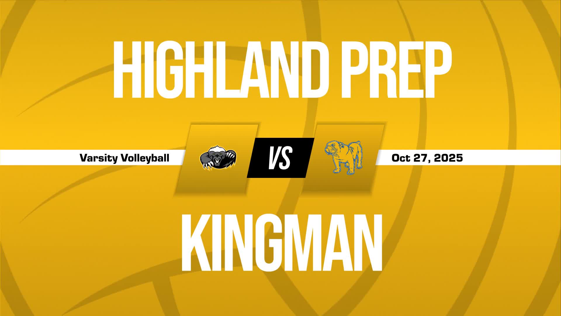 Volleyball Recap: Highland Prep Takes a Loss + How To Watch