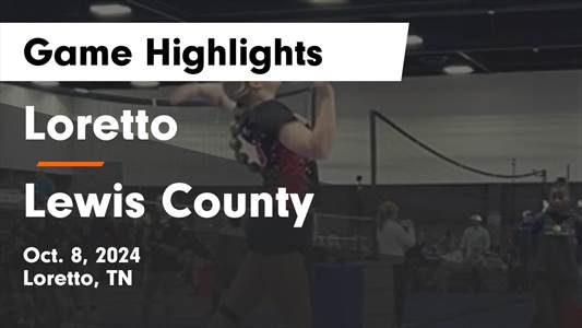 Volleyball Recap: Loretto Takes Down East Robertson in a Playoff Battle