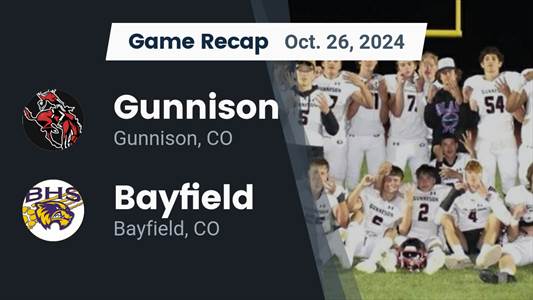 Football Recap: Bayfield Comes Up Short