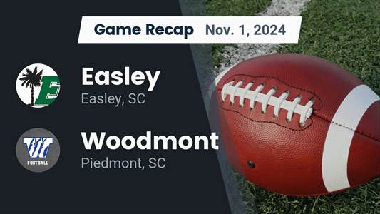 Football Recap: Easley Takes a Loss