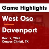 Basketball Game Recap: Davenport Wolves vs. West Oso Bears