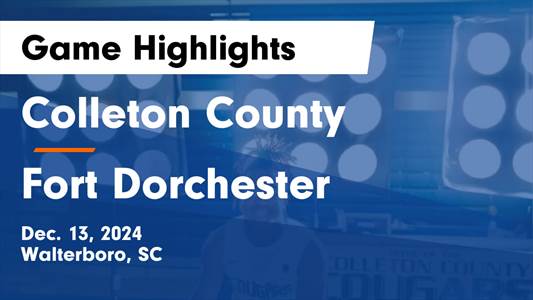 Basketball Recap: Colleton County Puts Losing Streak Behind Them