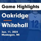 Basketball Game Recap: Oakridge Eagles vs. Whitehall Vikings