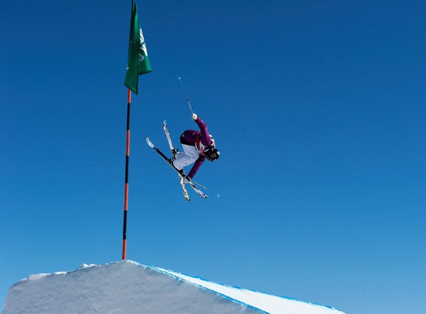 Keri Herman will compete in the inaugural slopestyle skiing event in the Olympics Tuesday. The Minnesota native was a die-hard hockey player growing up.