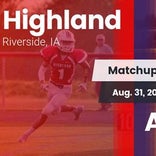 Football Game Recap: Alburnett vs. Highland