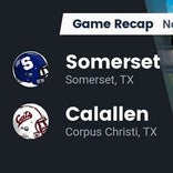 Football Game Preview: Somerset Bulldogs vs. Boerne Greyhounds