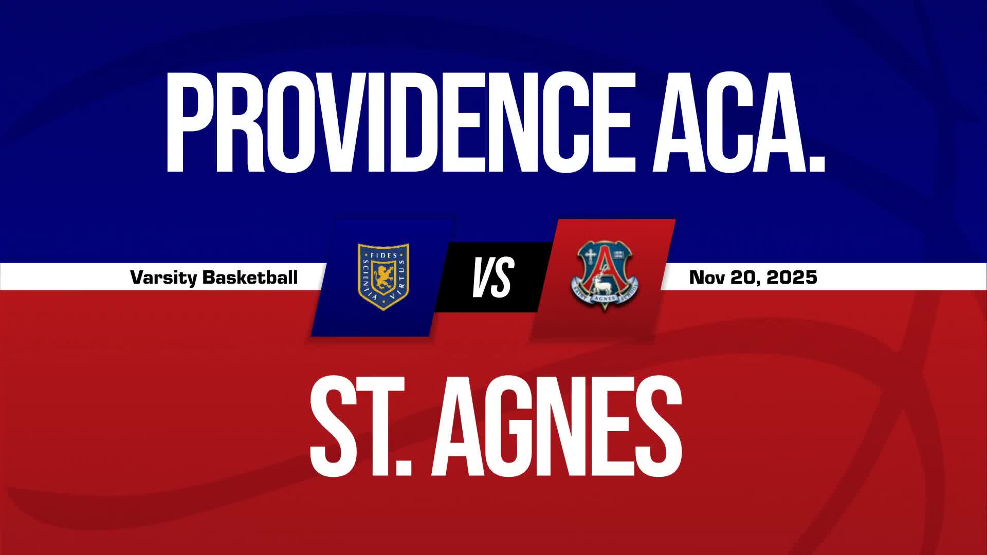 Basketball Recap: St. Agnes Comes Up Short  at Home Against Providence Academy + How To Watch