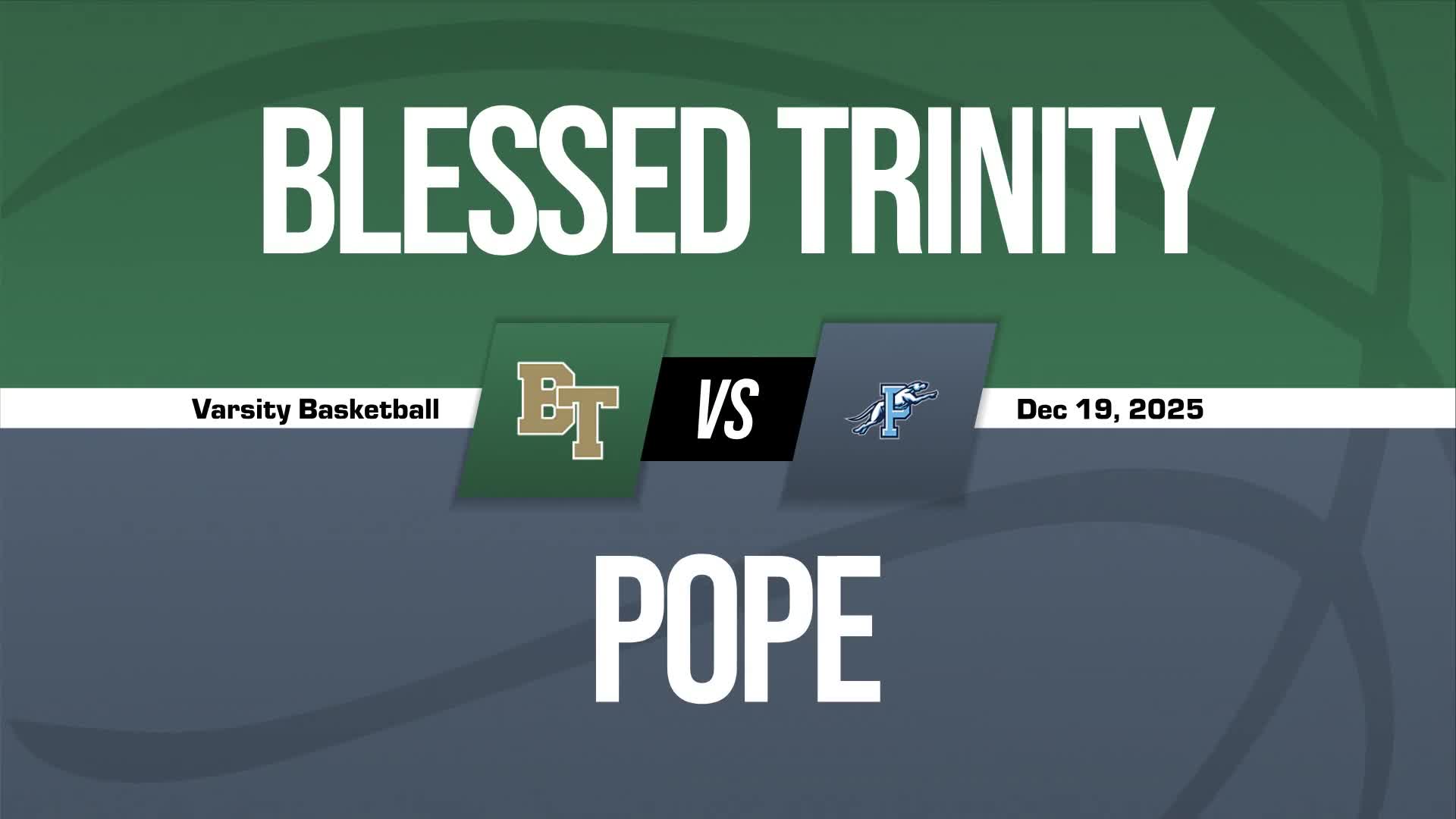 Basketball Recap: Blessed Trinity Comes Up Short + How To Watch